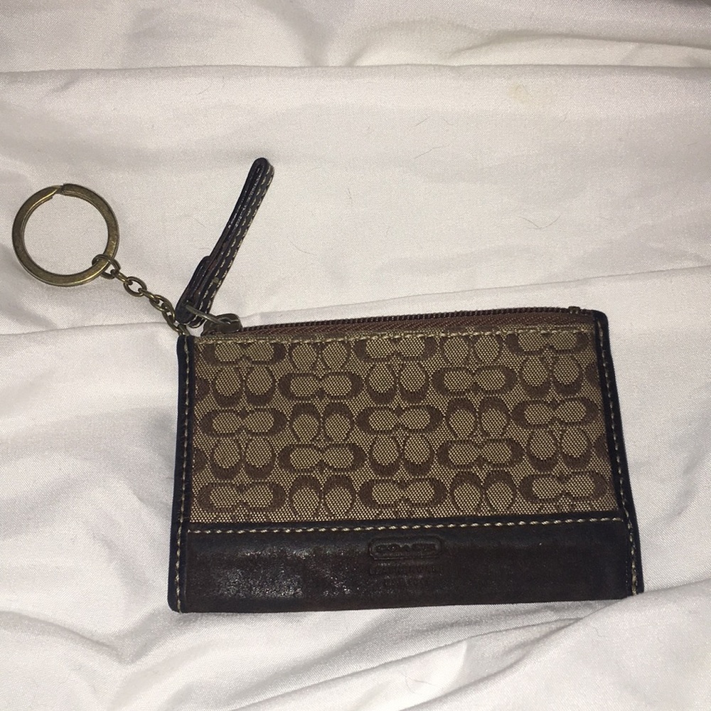 Coach Key Chain Card Case